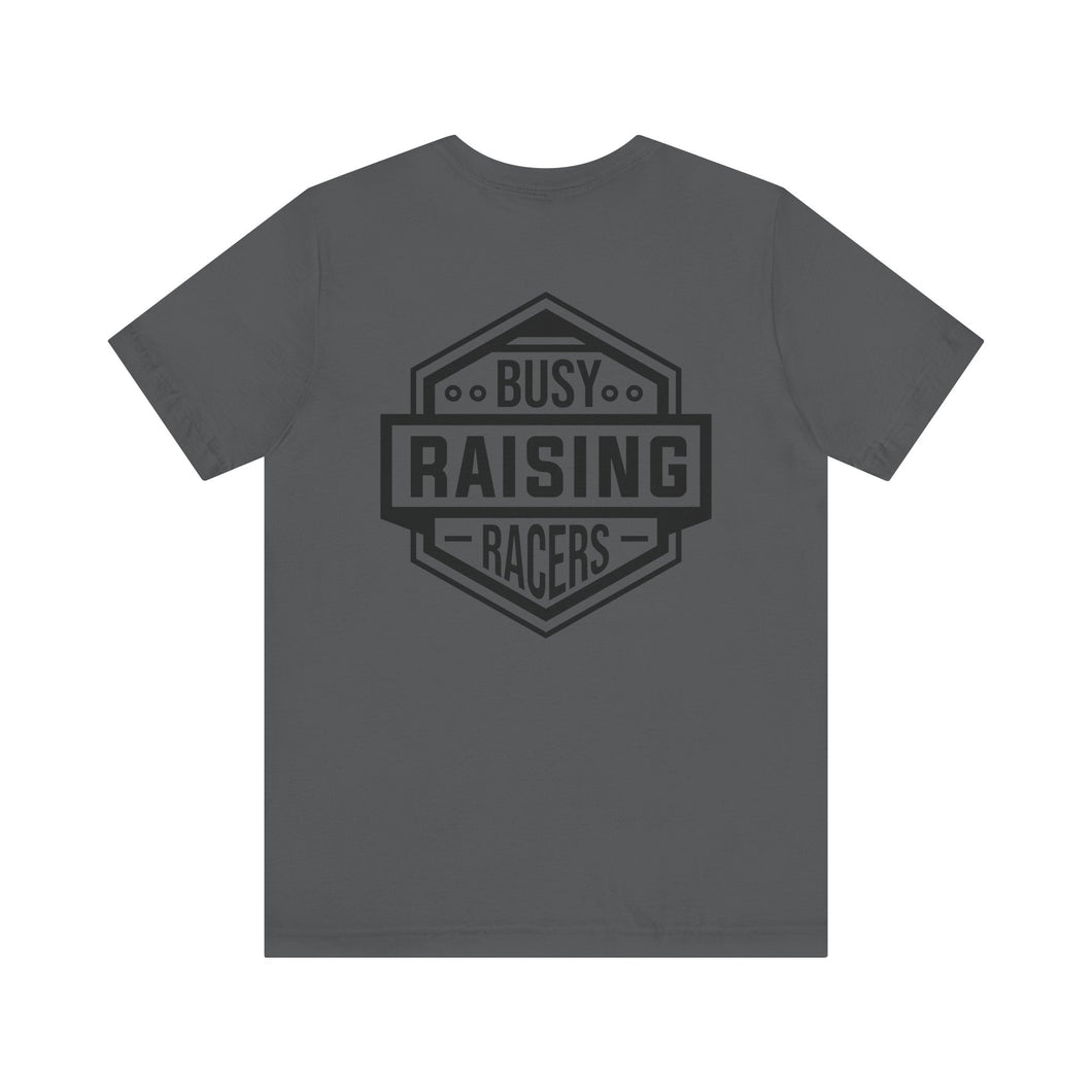 Busy Raising Racers Unisex Soft Style Tee Shirt