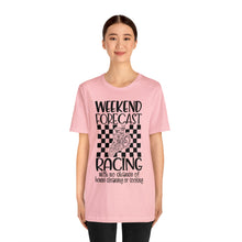 Load image into Gallery viewer, Weekend Forecast Shirt Unisex Jersey Short Sleeve Tee

