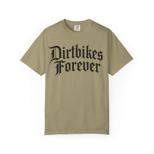 Load image into Gallery viewer, Dirtbikes Forever (big front logo) Unisex T-shirt - Comfort Colors
