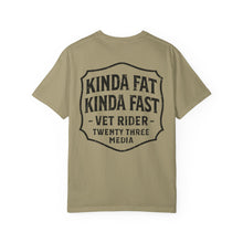 Load image into Gallery viewer, Kinda Fat Kinda Fast VET RIDER Unisex T-shirt - Comfort Colors
