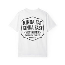 Load image into Gallery viewer, Kinda Fat Kinda Fast VET RIDER Unisex T-shirt - Comfort Colors
