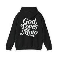 Load image into Gallery viewer, God Loves Moto - Unisex Hoodie Heavy Blend™ Hooded Sweatshirt
