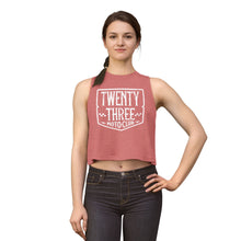 Load image into Gallery viewer, Twenty Three Moto Club Crop Top — Women's Biker Vintage Tank
