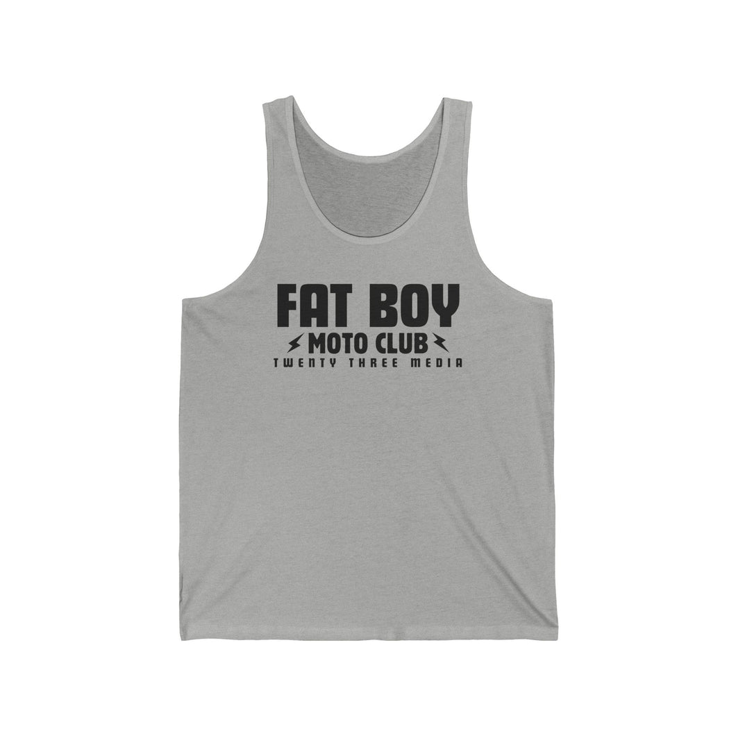 Fat Boy Moto Club - Unisex Jersey Tank Top