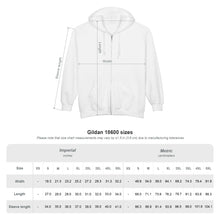 Load image into Gallery viewer, God Loves Moto Unisex Zip Hooded Sweatshirt
