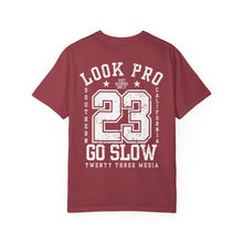 Load image into Gallery viewer, Look Pro Go Slow Uni Unisex T-shirt - Comfort Colors
