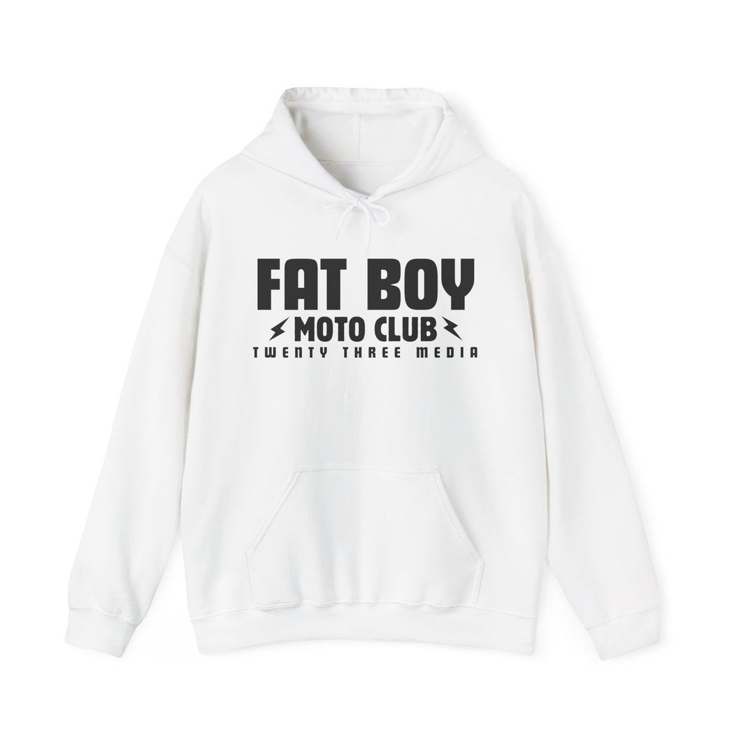 Fat Boy Moto Club - Unisex Hoodie Heavy Blend™ Hooded Sweatshirt