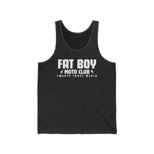 Load image into Gallery viewer, Fat Boy Moto Club - Unisex Jersey Tank Top
