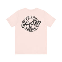 Load image into Gallery viewer, Faith Family and Racing Unisex Soft Style Tee Shirt
