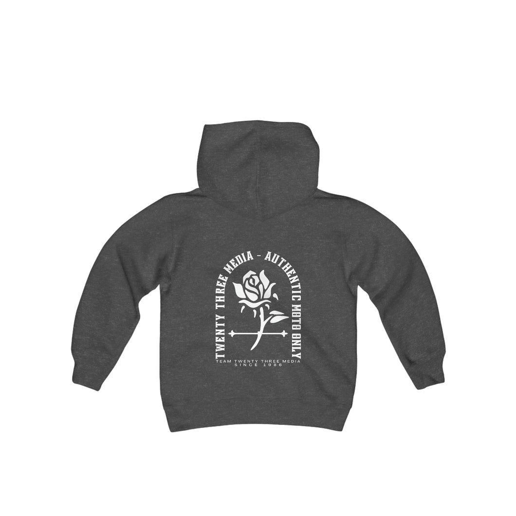 YOUTH Twenty Three Media Arch Pullover Hoodie Sweatshirt
