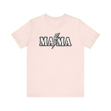 Load image into Gallery viewer, Mama Checkered and Skull Unisex Soft Style Tee Shirt

