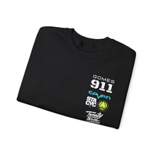 Load image into Gallery viewer, Gomes 911 Crewneck Sweatshirt - Unisex Heavy Blend™ | Sporty and Casual omes
