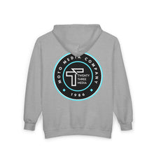 Load image into Gallery viewer, Circle Logo - Unisex Zip Hooded Sweatshirt
