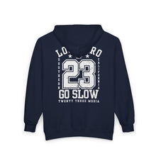 Load image into Gallery viewer, Look Pro Go Slow Uni - Unisex Zip Hooded Sweatshirt
