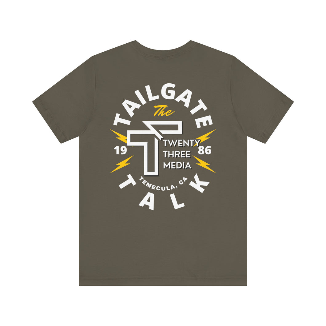 Tailgate Talk Lightning Unisex Jersey Short Sleeve Tee