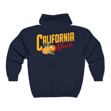 Load image into Gallery viewer, California Moto Zip Up Hoodie

