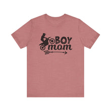 Load image into Gallery viewer, Boy Mom Motocross Unisex Soft Style Tee Shirt
