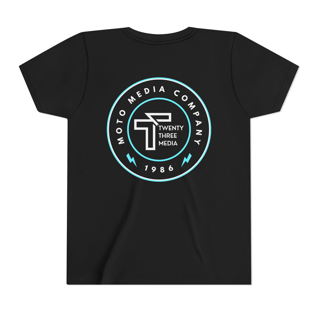 YOUTH - Circuit Logo - Bella Canvas Short Sleeve Tee