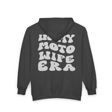 Load image into Gallery viewer, In My Moto Wife Era - Unisex Zip Hooded Sweatshirt
