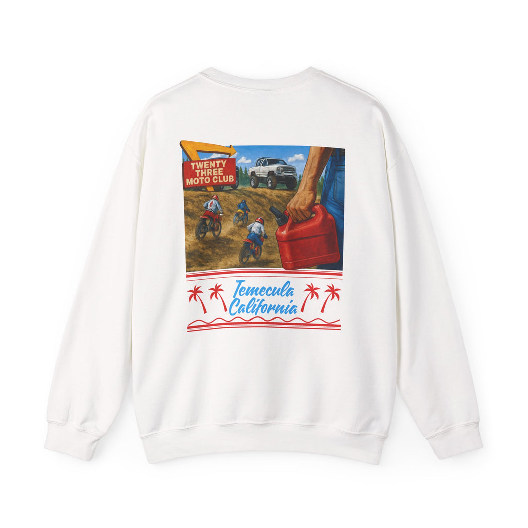 Burger Club - Unisex Heavy Blend™ Crewneck Sweatshirt
