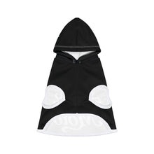 Load image into Gallery viewer, Pet Hoodie with 'God Loves Moto' Design, Cute Dog Apparel, Pet Gift, Motorcycle Enthusiast, Everyday Wear, Stylish Pet Clothing
