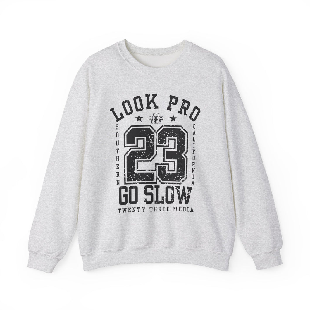 Look Pro Go Slow Uni - Unisex Heavy Blend™ Crewneck Sweatshirt