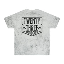 Load image into Gallery viewer, Badge Distressed Comfort Colors Twenty Three Moto Club Tee
