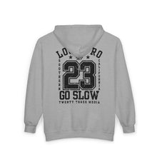 Load image into Gallery viewer, Look Pro Go Slow Uni - Unisex Zip Hooded Sweatshirt
