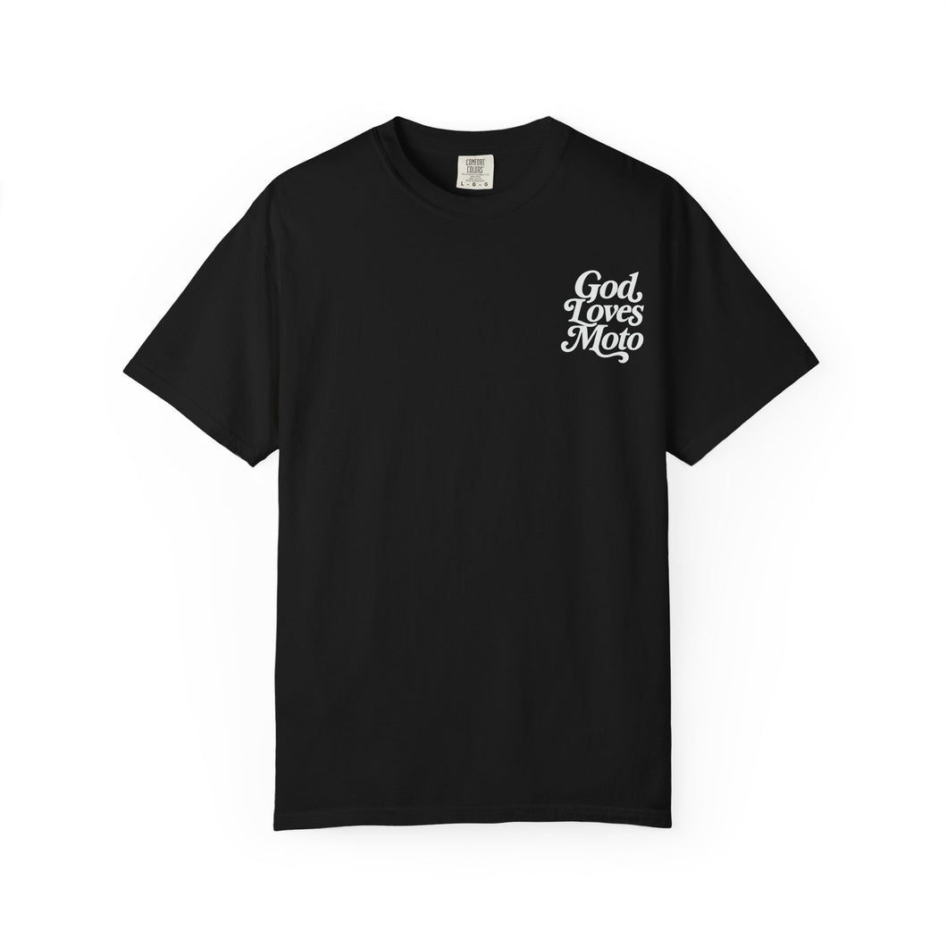 God Loves Moto - Comfort Colors Unisex T-Shirt