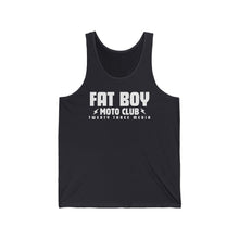 Load image into Gallery viewer, Fat Boy Moto Club - Unisex Jersey Tank Top
