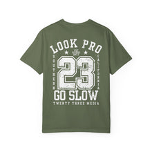 Load image into Gallery viewer, Look Pro Go Slow Uni Unisex T-shirt - Comfort Colors

