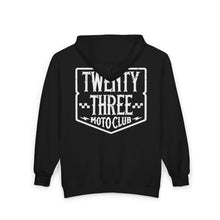 Load image into Gallery viewer, ZIP Badge - Unisex Zip Hooded Sweatshirt
