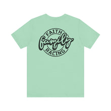 Load image into Gallery viewer, Faith Family and Racing Unisex Soft Style Tee Shirt
