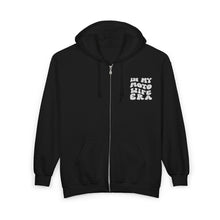 Load image into Gallery viewer, In My Moto Wife Era - Unisex Zip Hooded Sweatshirt
