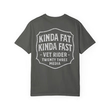 Load image into Gallery viewer, Kinda Fat Kinda Fast VET RIDER Unisex T-shirt - Comfort Colors
