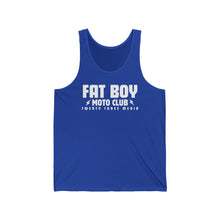 Load image into Gallery viewer, Fat Boy Moto Club - Unisex Jersey Tank Top

