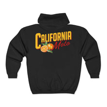 Load image into Gallery viewer, California Moto Zip Up Hoodie
