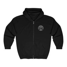 Load image into Gallery viewer, Tailgate Talk Twenty Three Media Zip Unisex Heavy Blend™ Full Zip Hooded Sweatshirt
