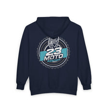 Load image into Gallery viewer, 23 Moto Podcast - Unisex Zip Hooded Sweatshirt
