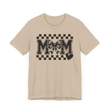 Load image into Gallery viewer, Checkered Bow Mama – Adult Unisex Bella Canvas Soft Tee
