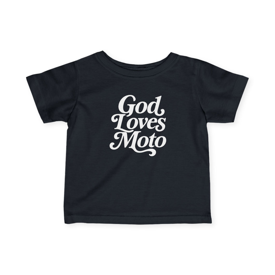 BABY - God Loves Moto Infant Tee