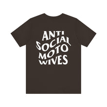 Load image into Gallery viewer, Anti Social Moto Wives - Adult Bella Canvas Unisex Shirt
