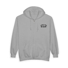Load image into Gallery viewer, Look Pro Go Slow Uni - Unisex Zip Hooded Sweatshirt
