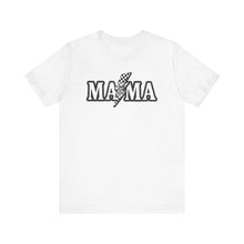 Load image into Gallery viewer, Mama Checkered and Skull Unisex Soft Style Tee Shirt
