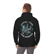Load image into Gallery viewer, Support Your Local Privateer - Unisex Hoodie Heavy Blend™ Hooded Sweatshirt
