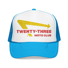 Load image into Gallery viewer, Burger Moto Club Foam Trucker Hat, Embroidered
