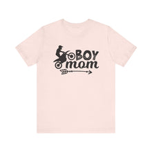 Load image into Gallery viewer, Boy Mom Motocross Unisex Soft Style Tee Shirt
