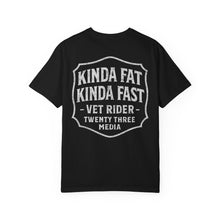 Load image into Gallery viewer, Kinda Fat Kinda Fast VET RIDER Unisex T-shirt - Comfort Colors
