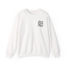 Load image into Gallery viewer, God Loves Moto™ - Unisex Heavy Blend™ Crewneck Sweatshirt
