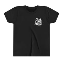 Load image into Gallery viewer, YOUTH - God Loves Moto - Short Sleeve Tee

